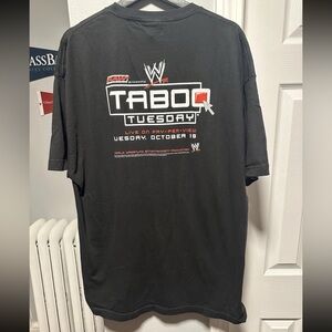 Vintage Y2K 2004 WWE Taboo Tuesday PPV Crew Member Shirt Size 2XL